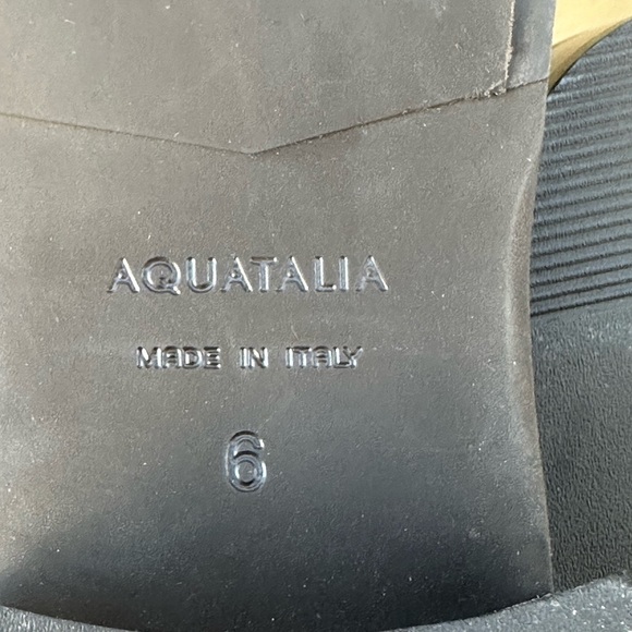 Aquatalia Narina Calf Brown Leather Zipper Ankle and Booties Boots. - Picture 10 of 10